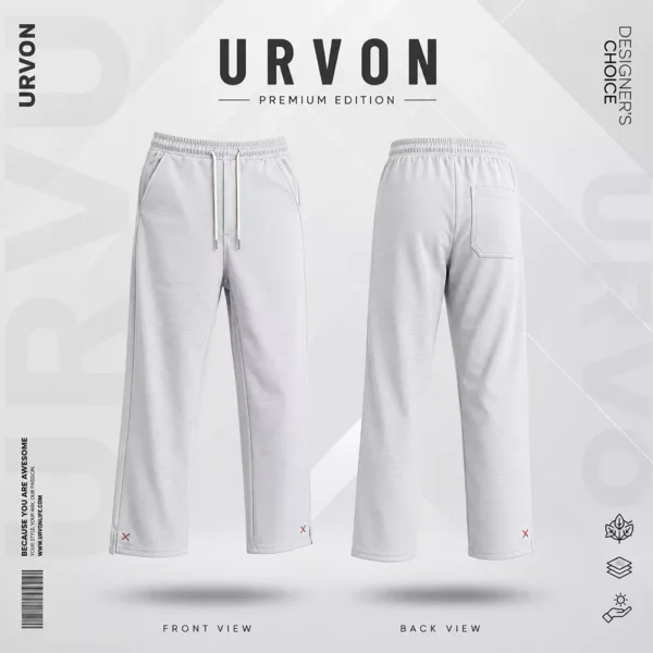Premium China Coat Fabrics Luxurious Low Cut Baggy Trouser