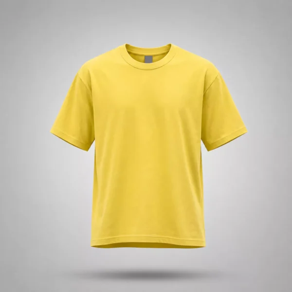 Premium Cotton Solid Color T-Shirt 180 GSM Half Sleeve Men's Casual Wear