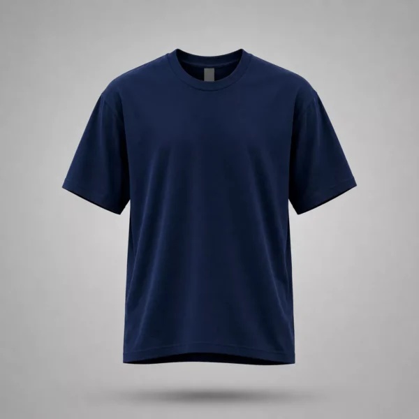 Premium Cotton Solid Color T-Shirt 180 GSM Half Sleeve Men's Casual Wear