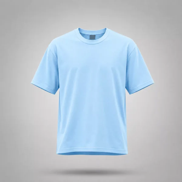 Premium Cotton Solid Color T-Shirt 180 GSM Half Sleeve Men's Casual Wear